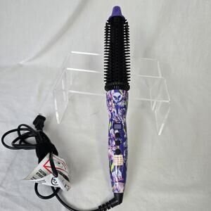 Calista Perfecter PRO 1" Heated Brush Model PF002C Purple Floral Digital